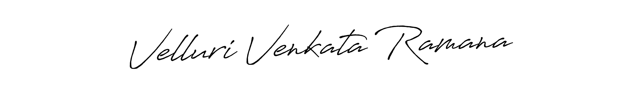 You can use this online signature creator to create a handwritten signature for the name Velluri Venkata Ramana. This is the best online autograph maker. Velluri Venkata Ramana signature style 7 images and pictures png