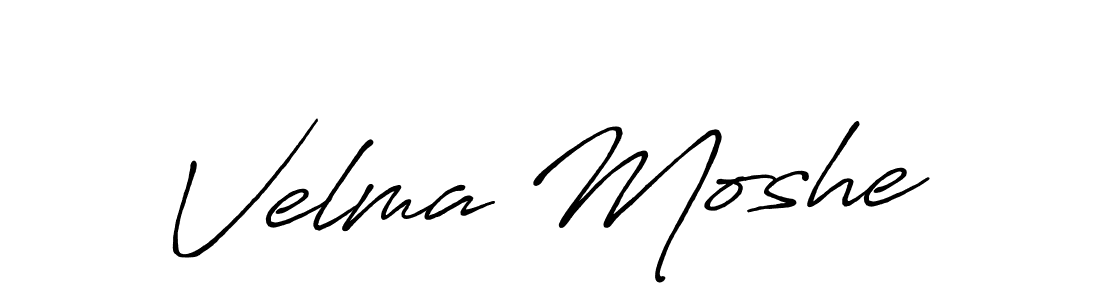 See photos of Velma Moshe official signature by Spectra . Check more albums & portfolios. Read reviews & check more about Antro_Vectra_Bolder font. Velma Moshe signature style 7 images and pictures png