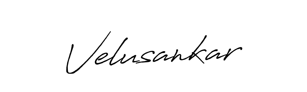 if you are searching for the best signature style for your name Velusankar. so please give up your signature search. here we have designed multiple signature styles  using Antro_Vectra_Bolder. Velusankar signature style 7 images and pictures png