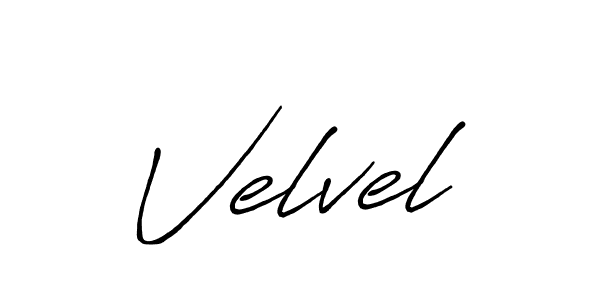 How to make Velvel signature? Antro_Vectra_Bolder is a professional autograph style. Create handwritten signature for Velvel name. Velvel signature style 7 images and pictures png