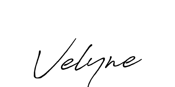 Also You can easily find your signature by using the search form. We will create Velyne name handwritten signature images for you free of cost using Antro_Vectra_Bolder sign style. Velyne signature style 7 images and pictures png