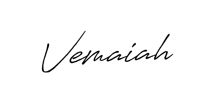 How to make Vemaiah signature? Antro_Vectra_Bolder is a professional autograph style. Create handwritten signature for Vemaiah name. Vemaiah signature style 7 images and pictures png