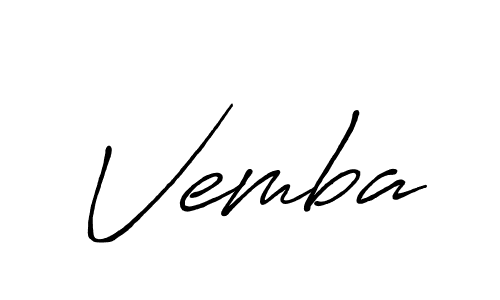 Also You can easily find your signature by using the search form. We will create Vemba name handwritten signature images for you free of cost using Antro_Vectra_Bolder sign style. Vemba signature style 7 images and pictures png