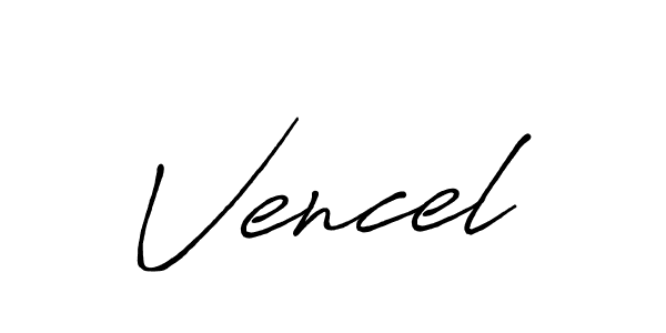 Antro_Vectra_Bolder is a professional signature style that is perfect for those who want to add a touch of class to their signature. It is also a great choice for those who want to make their signature more unique. Get Vencel name to fancy signature for free. Vencel signature style 7 images and pictures png