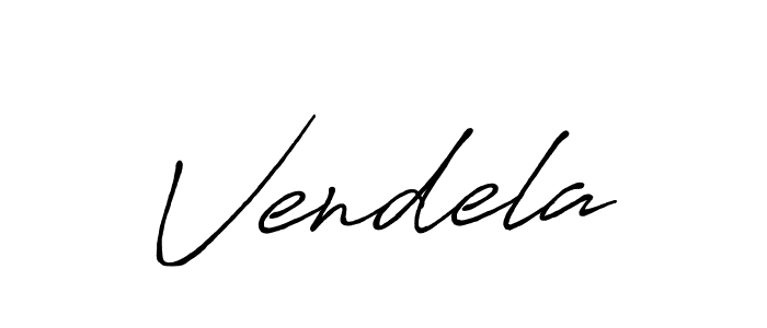 You should practise on your own different ways (Antro_Vectra_Bolder) to write your name (Vendela) in signature. don't let someone else do it for you. Vendela signature style 7 images and pictures png