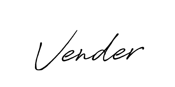 How to Draw Vender signature style? Antro_Vectra_Bolder is a latest design signature styles for name Vender. Vender signature style 7 images and pictures png