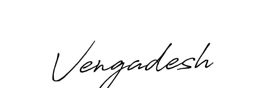 Design your own signature with our free online signature maker. With this signature software, you can create a handwritten (Antro_Vectra_Bolder) signature for name Vengadesh. Vengadesh signature style 7 images and pictures png