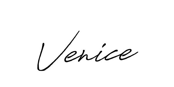 Design your own signature with our free online signature maker. With this signature software, you can create a handwritten (Antro_Vectra_Bolder) signature for name Venice. Venice signature style 7 images and pictures png