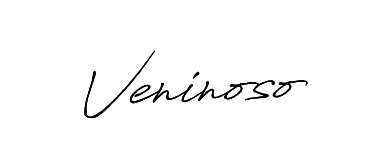 Antro_Vectra_Bolder is a professional signature style that is perfect for those who want to add a touch of class to their signature. It is also a great choice for those who want to make their signature more unique. Get Veninoso name to fancy signature for free. Veninoso signature style 7 images and pictures png