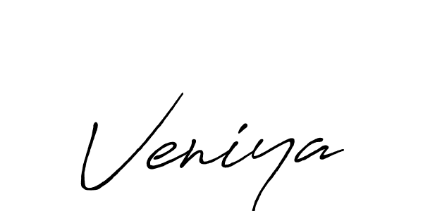 Once you've used our free online signature maker to create your best signature Antro_Vectra_Bolder style, it's time to enjoy all of the benefits that Veniya name signing documents. Veniya signature style 7 images and pictures png