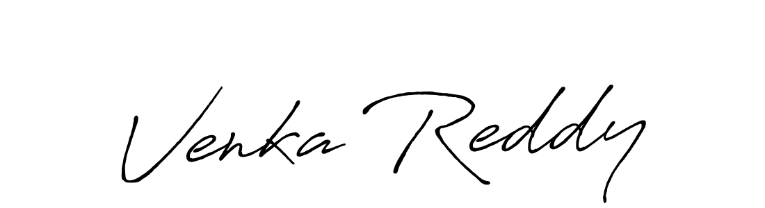 Antro_Vectra_Bolder is a professional signature style that is perfect for those who want to add a touch of class to their signature. It is also a great choice for those who want to make their signature more unique. Get Venka Reddy name to fancy signature for free. Venka Reddy signature style 7 images and pictures png