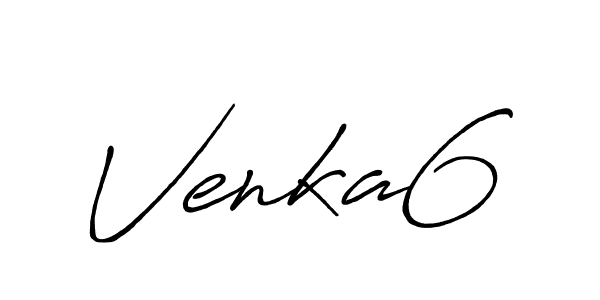 Antro_Vectra_Bolder is a professional signature style that is perfect for those who want to add a touch of class to their signature. It is also a great choice for those who want to make their signature more unique. Get Venka6 name to fancy signature for free. Venka6 signature style 7 images and pictures png