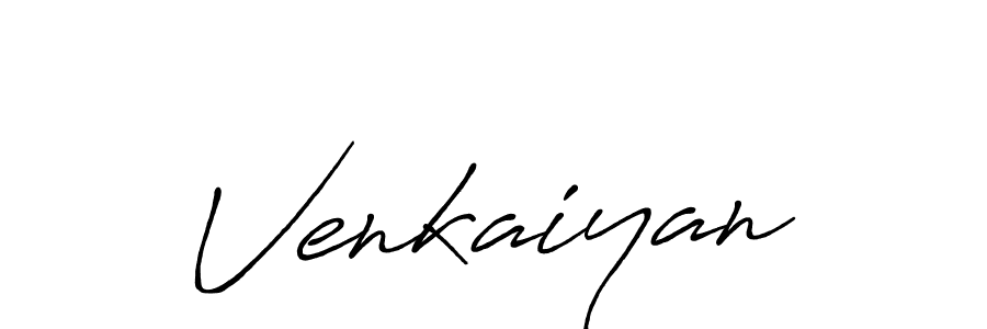 Create a beautiful signature design for name Venkaiyan. With this signature (Antro_Vectra_Bolder) fonts, you can make a handwritten signature for free. Venkaiyan signature style 7 images and pictures png