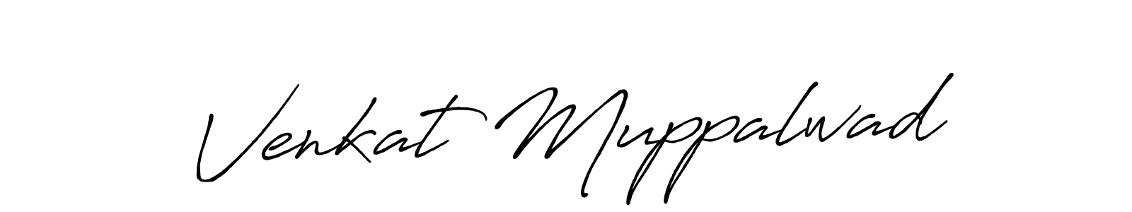 Antro_Vectra_Bolder is a professional signature style that is perfect for those who want to add a touch of class to their signature. It is also a great choice for those who want to make their signature more unique. Get Venkat Muppalwad name to fancy signature for free. Venkat Muppalwad signature style 7 images and pictures png