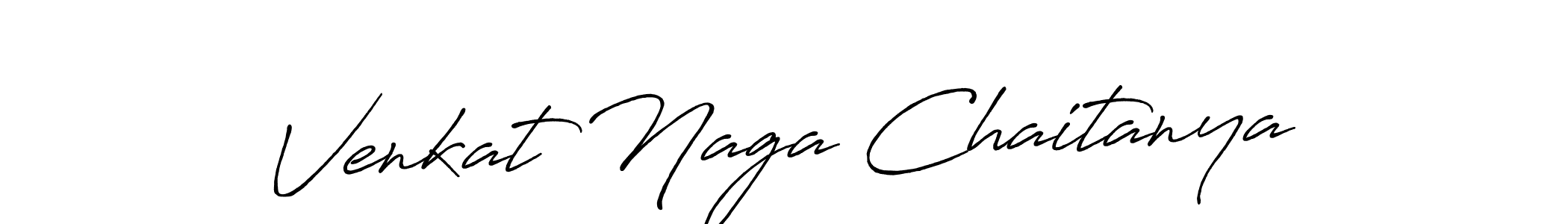 How to make Venkat Naga Chaitanya signature? Antro_Vectra_Bolder is a professional autograph style. Create handwritten signature for Venkat Naga Chaitanya name. Venkat Naga Chaitanya signature style 7 images and pictures png