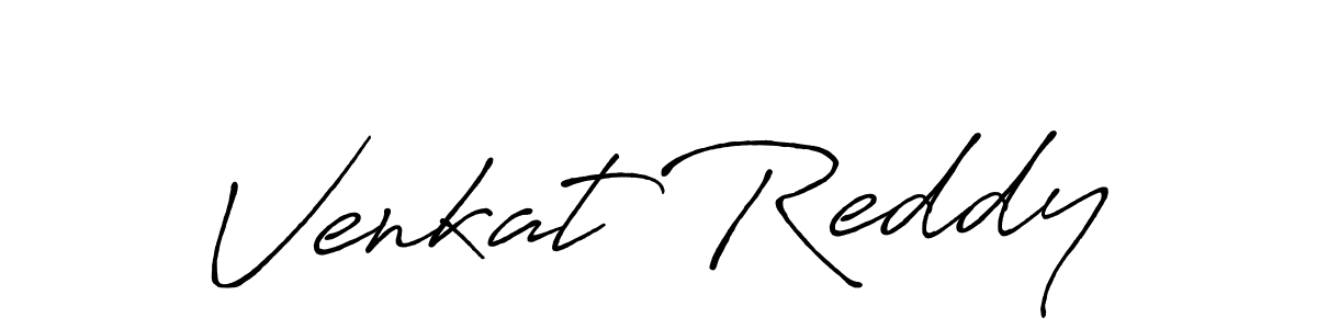 Antro_Vectra_Bolder is a professional signature style that is perfect for those who want to add a touch of class to their signature. It is also a great choice for those who want to make their signature more unique. Get Venkat Reddy name to fancy signature for free. Venkat Reddy signature style 7 images and pictures png