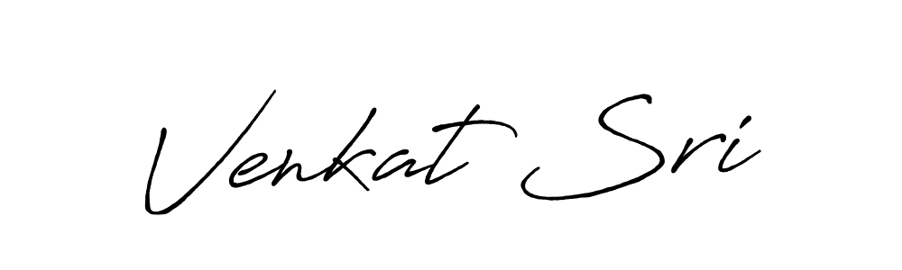 Similarly Antro_Vectra_Bolder is the best handwritten signature design. Signature creator online .You can use it as an online autograph creator for name Venkat Sri. Venkat Sri signature style 7 images and pictures png