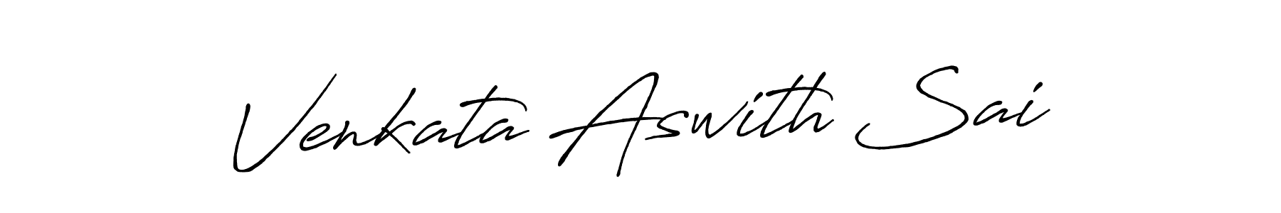 Similarly Antro_Vectra_Bolder is the best handwritten signature design. Signature creator online .You can use it as an online autograph creator for name Venkata Aswith Sai. Venkata Aswith Sai signature style 7 images and pictures png