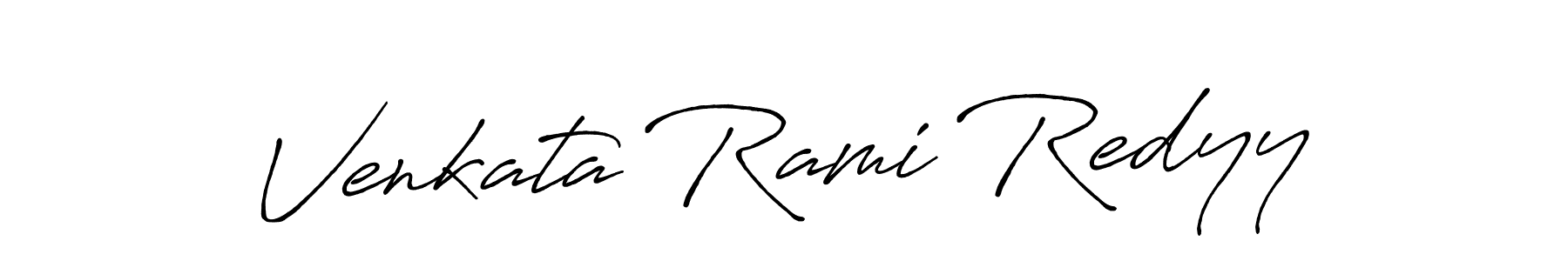Also You can easily find your signature by using the search form. We will create Venkata Rami Redyy name handwritten signature images for you free of cost using Antro_Vectra_Bolder sign style. Venkata Rami Redyy signature style 7 images and pictures png
