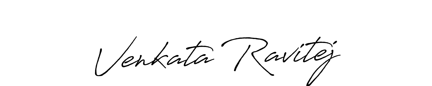 Once you've used our free online signature maker to create your best signature Antro_Vectra_Bolder style, it's time to enjoy all of the benefits that Venkata Ravitej name signing documents. Venkata Ravitej signature style 7 images and pictures png