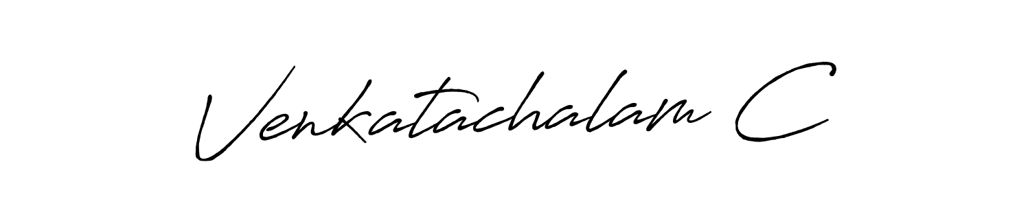 Also You can easily find your signature by using the search form. We will create Venkatachalam C name handwritten signature images for you free of cost using Antro_Vectra_Bolder sign style. Venkatachalam C signature style 7 images and pictures png