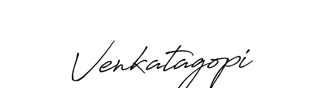 Use a signature maker to create a handwritten signature online. With this signature software, you can design (Antro_Vectra_Bolder) your own signature for name Venkatagopi. Venkatagopi signature style 7 images and pictures png