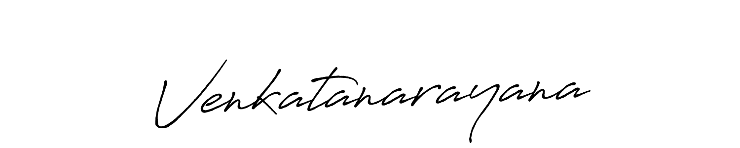 Design your own signature with our free online signature maker. With this signature software, you can create a handwritten (Antro_Vectra_Bolder) signature for name Venkatanarayana. Venkatanarayana signature style 7 images and pictures png