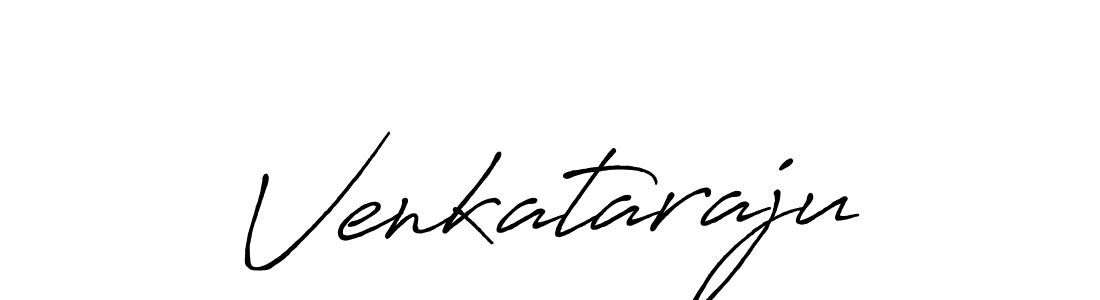 Make a beautiful signature design for name Venkataraju. With this signature (Antro_Vectra_Bolder) style, you can create a handwritten signature for free. Venkataraju signature style 7 images and pictures png
