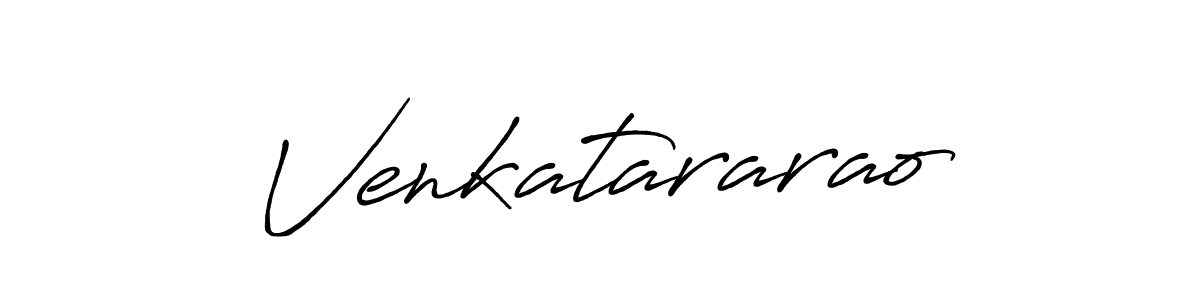 Venkatararao stylish signature style. Best Handwritten Sign (Antro_Vectra_Bolder) for my name. Handwritten Signature Collection Ideas for my name Venkatararao. Venkatararao signature style 7 images and pictures png