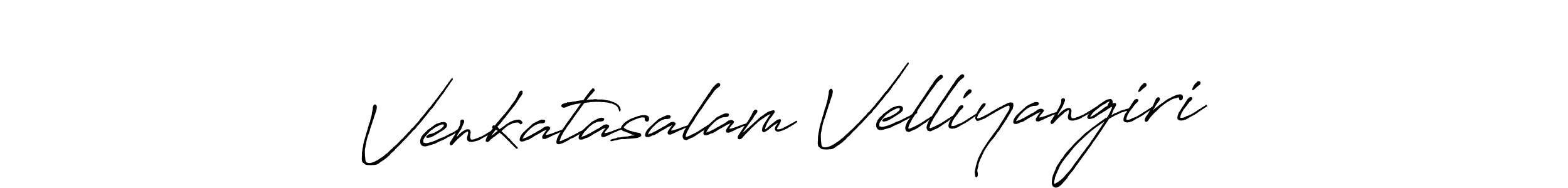 Also You can easily find your signature by using the search form. We will create Venkatasalam Velliyangiri name handwritten signature images for you free of cost using Antro_Vectra_Bolder sign style. Venkatasalam Velliyangiri signature style 7 images and pictures png