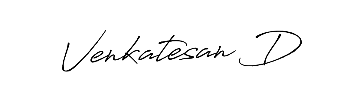 You should practise on your own different ways (Antro_Vectra_Bolder) to write your name (Venkatesan D) in signature. don't let someone else do it for you. Venkatesan D signature style 7 images and pictures png