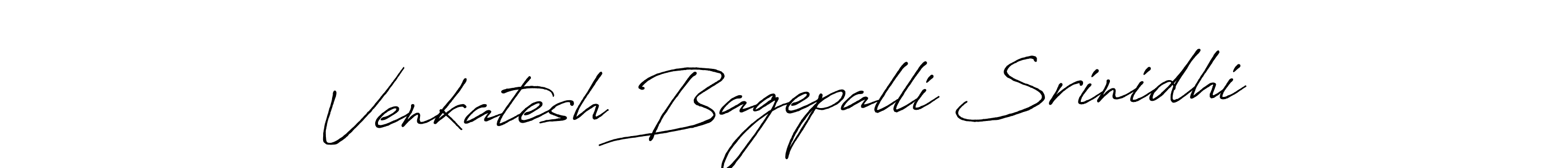 See photos of Venkatesh Bagepalli Srinidhi official signature by Spectra . Check more albums & portfolios. Read reviews & check more about Antro_Vectra_Bolder font. Venkatesh Bagepalli Srinidhi signature style 7 images and pictures png