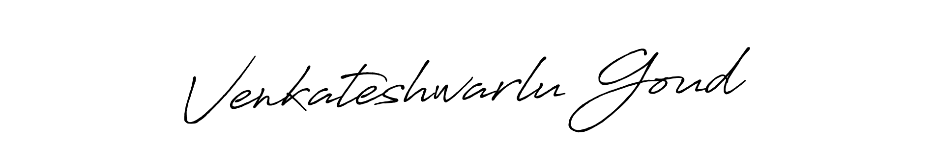 Venkateshwarlu Goud stylish signature style. Best Handwritten Sign (Antro_Vectra_Bolder) for my name. Handwritten Signature Collection Ideas for my name Venkateshwarlu Goud. Venkateshwarlu Goud signature style 7 images and pictures png