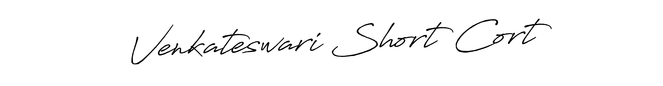 It looks lik you need a new signature style for name Venkateswari Short Cort. Design unique handwritten (Antro_Vectra_Bolder) signature with our free signature maker in just a few clicks. Venkateswari Short Cort signature style 7 images and pictures png