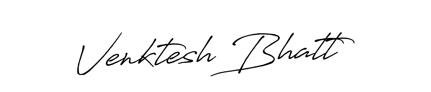 Also You can easily find your signature by using the search form. We will create Venktesh Bhatt name handwritten signature images for you free of cost using Antro_Vectra_Bolder sign style. Venktesh Bhatt signature style 7 images and pictures png