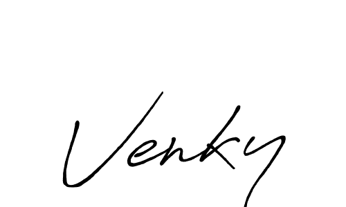 Also You can easily find your signature by using the search form. We will create Venky name handwritten signature images for you free of cost using Antro_Vectra_Bolder sign style. Venky signature style 7 images and pictures png