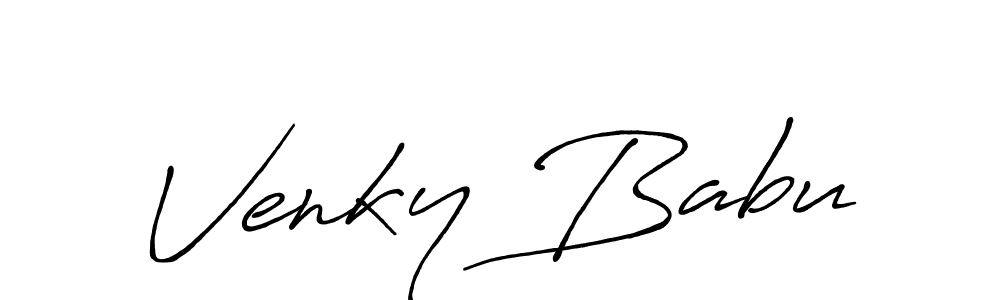 You can use this online signature creator to create a handwritten signature for the name Venky Babu. This is the best online autograph maker. Venky Babu signature style 7 images and pictures png