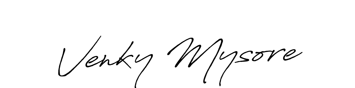 How to Draw Venky Mysore signature style? Antro_Vectra_Bolder is a latest design signature styles for name Venky Mysore. Venky Mysore signature style 7 images and pictures png
