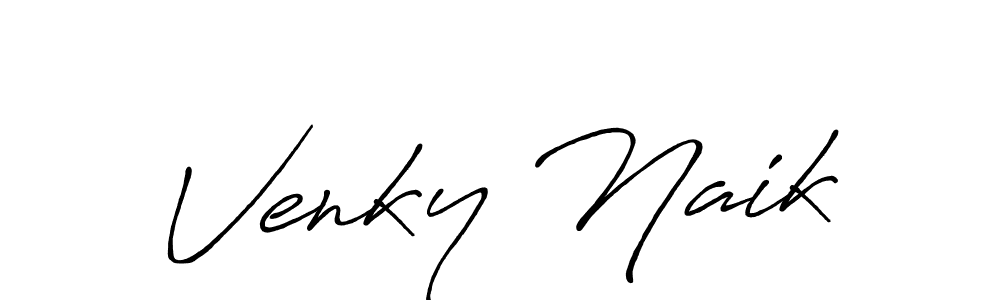Make a beautiful signature design for name Venky Naik. Use this online signature maker to create a handwritten signature for free. Venky Naik signature style 7 images and pictures png