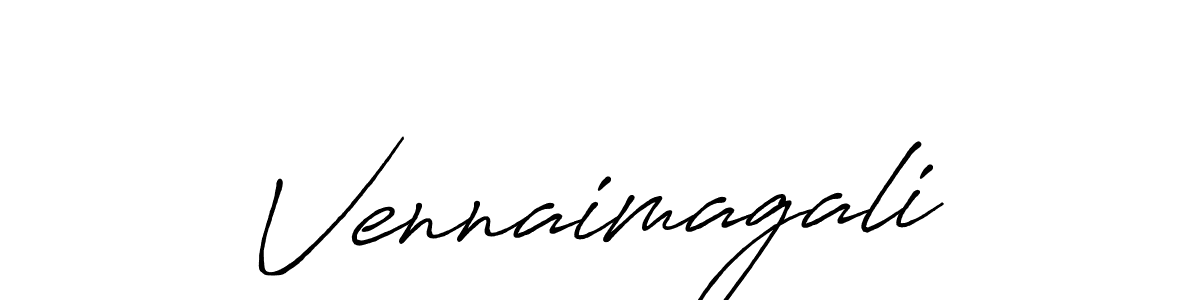Design your own signature with our free online signature maker. With this signature software, you can create a handwritten (Antro_Vectra_Bolder) signature for name Vennaimagali. Vennaimagali signature style 7 images and pictures png