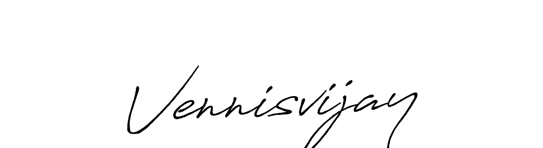 Once you've used our free online signature maker to create your best signature Antro_Vectra_Bolder style, it's time to enjoy all of the benefits that Vennisvijay name signing documents. Vennisvijay signature style 7 images and pictures png