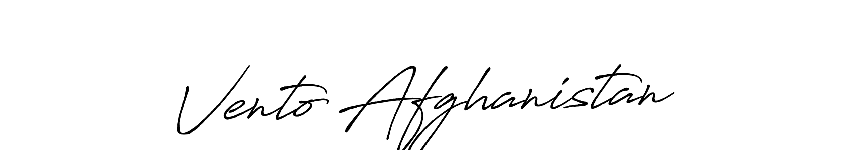 Also we have Vento Afghanistan name is the best signature style. Create professional handwritten signature collection using Antro_Vectra_Bolder autograph style. Vento Afghanistan signature style 7 images and pictures png