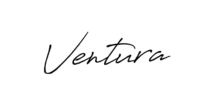 How to make Ventura signature? Antro_Vectra_Bolder is a professional autograph style. Create handwritten signature for Ventura name. Ventura signature style 7 images and pictures png