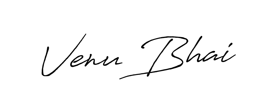 Similarly Antro_Vectra_Bolder is the best handwritten signature design. Signature creator online .You can use it as an online autograph creator for name Venu Bhai. Venu Bhai signature style 7 images and pictures png