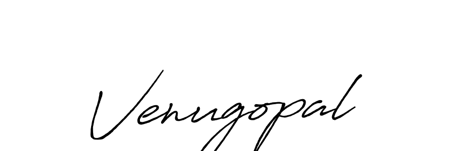 Also we have Venugopal name is the best signature style. Create professional handwritten signature collection using Antro_Vectra_Bolder autograph style. Venugopal signature style 7 images and pictures png