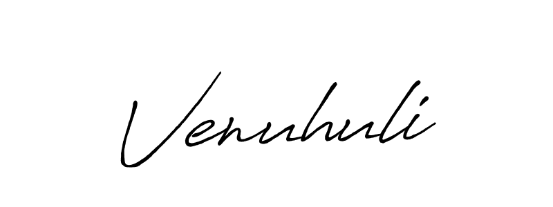 Here are the top 10 professional signature styles for the name Venuhuli. These are the best autograph styles you can use for your name. Venuhuli signature style 7 images and pictures png