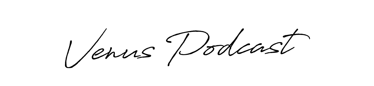 See photos of Venus Podcast official signature by Spectra . Check more albums & portfolios. Read reviews & check more about Antro_Vectra_Bolder font. Venus Podcast signature style 7 images and pictures png