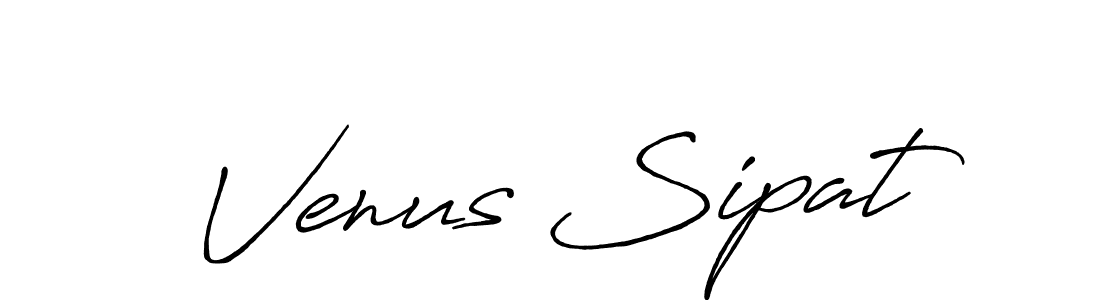 Antro_Vectra_Bolder is a professional signature style that is perfect for those who want to add a touch of class to their signature. It is also a great choice for those who want to make their signature more unique. Get Venus Sipat name to fancy signature for free. Venus Sipat signature style 7 images and pictures png