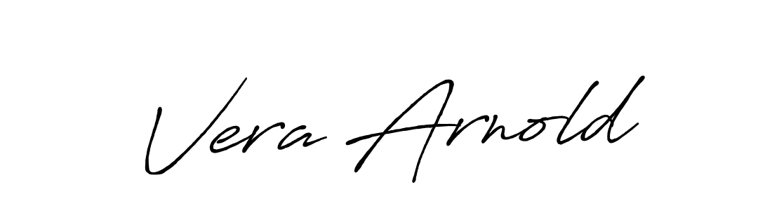 Create a beautiful signature design for name Vera Arnold. With this signature (Antro_Vectra_Bolder) fonts, you can make a handwritten signature for free. Vera Arnold signature style 7 images and pictures png