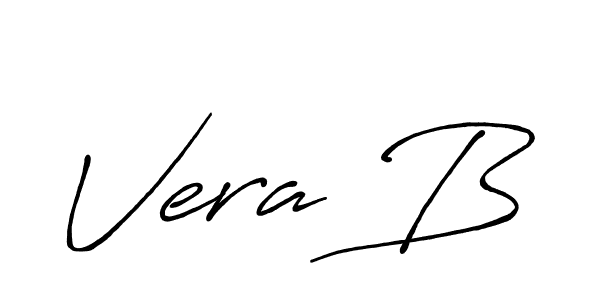 if you are searching for the best signature style for your name Vera B. so please give up your signature search. here we have designed multiple signature styles  using Antro_Vectra_Bolder. Vera B signature style 7 images and pictures png